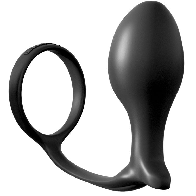 Ass-Gasm Advanced Ring With Anal Plug