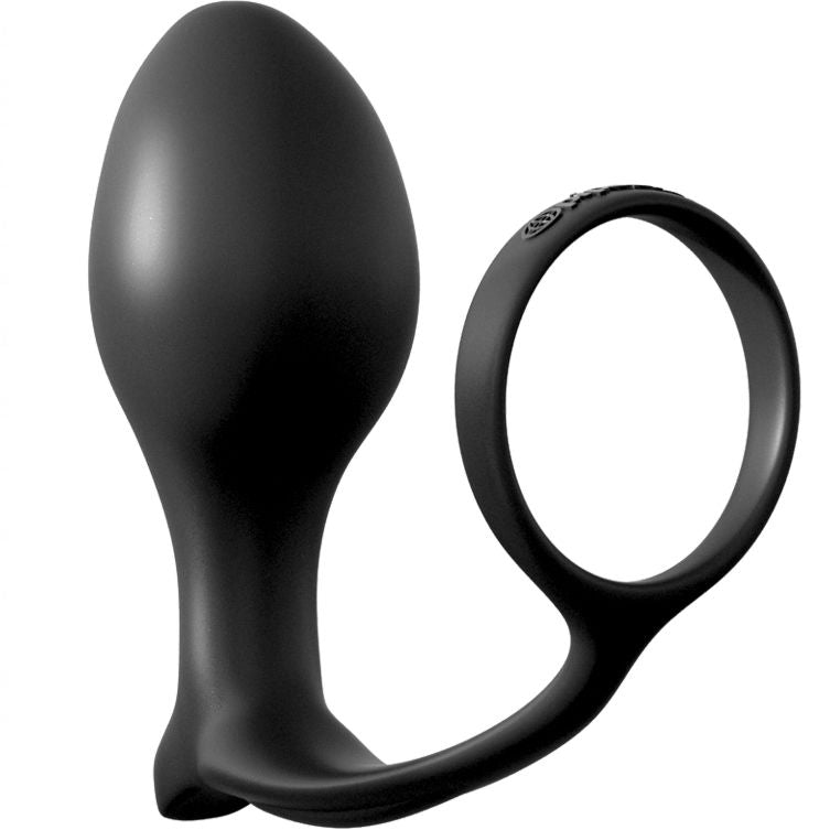 Ass-Gasm Advanced Ring With Anal Plug