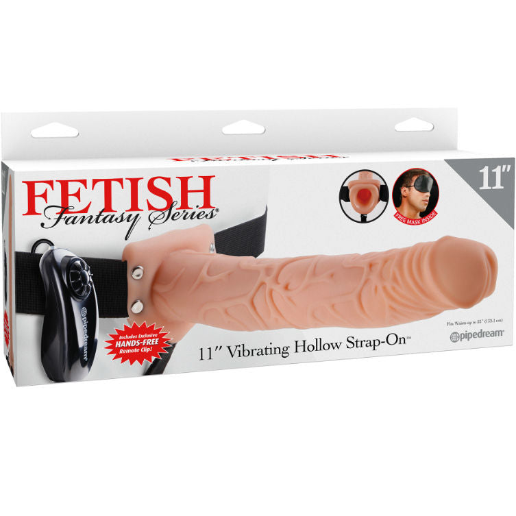 Series 11 Hollow Vibrating Strap-On 27.9cm
