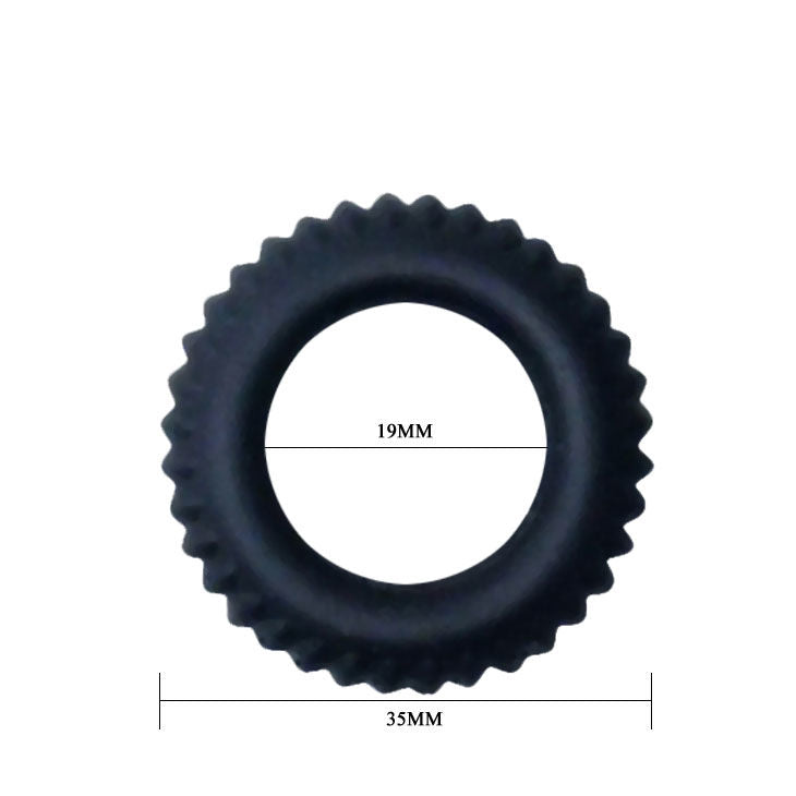 Titan Black Cockring (1.9cm)