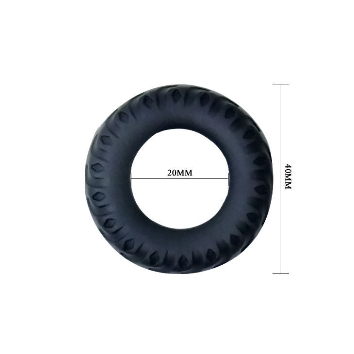 Titan Black Green 2cm Cockring