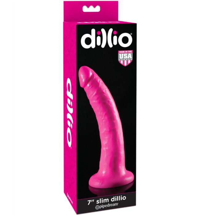 Seductor Dildo Rosa de 17,8 cm