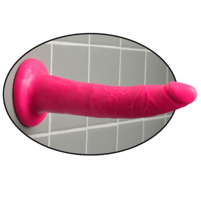 Seductor Dildo Rosa de 17,8 cm