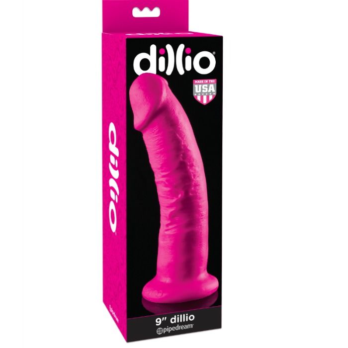 Dillio 22.9cm Pink Dildo