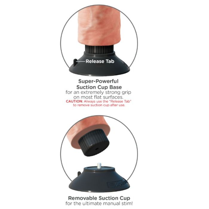 7-Inch Vibrating Realistic Cock