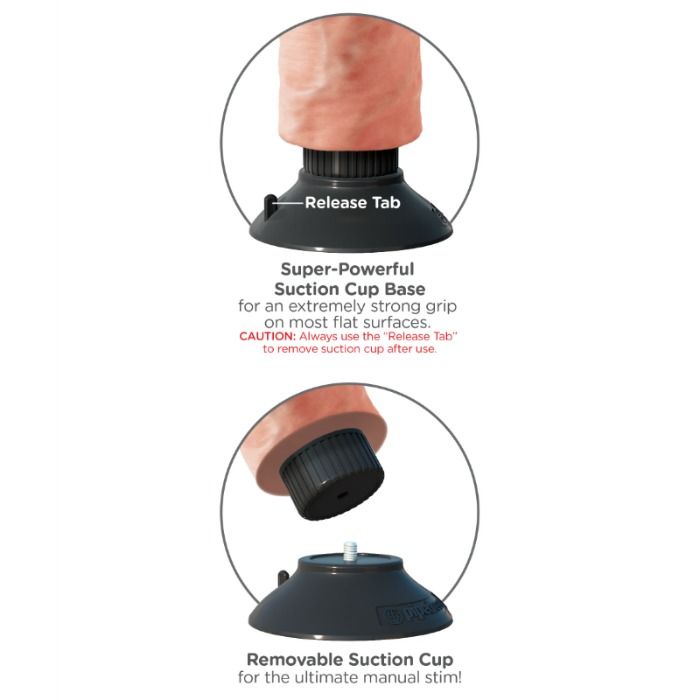 Dildo Vibratorio Realístico de 25 cm con Testículos