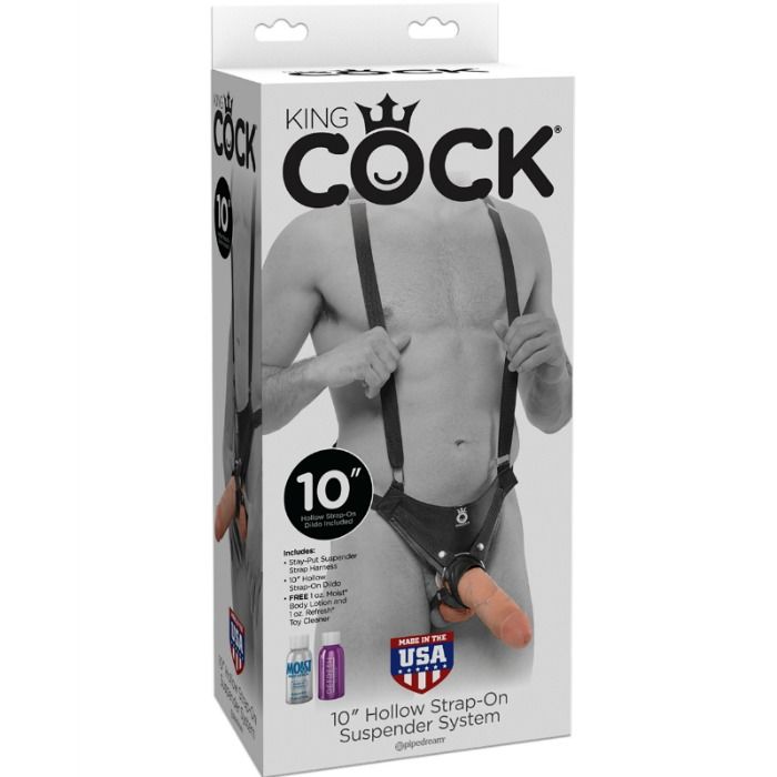 25.5cm Hollow Strap-On Suspender System