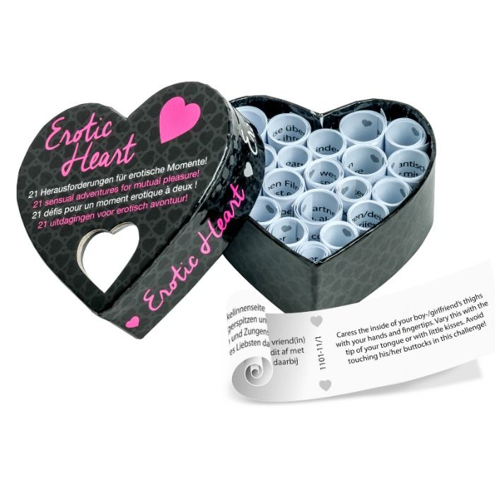 Intimate Heart Couples Erotic Game