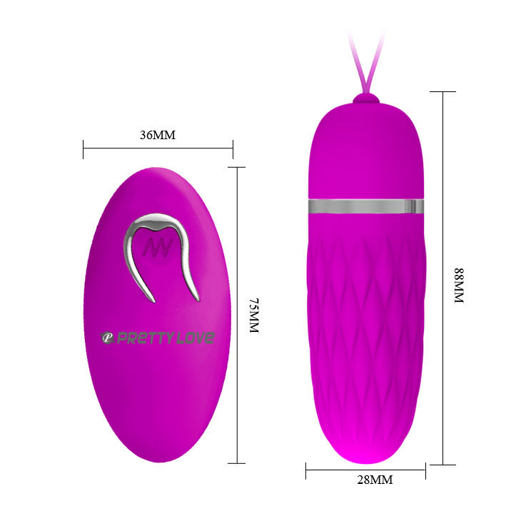 Flirtation Dawn Remote Vibrating Egg
