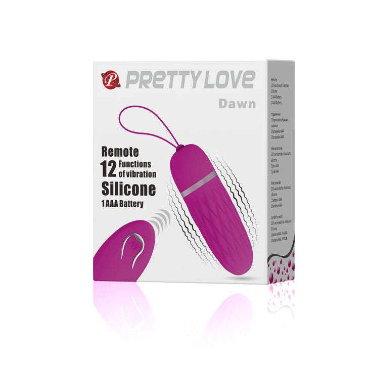 Flirtation Dawn Remote Vibrating Egg