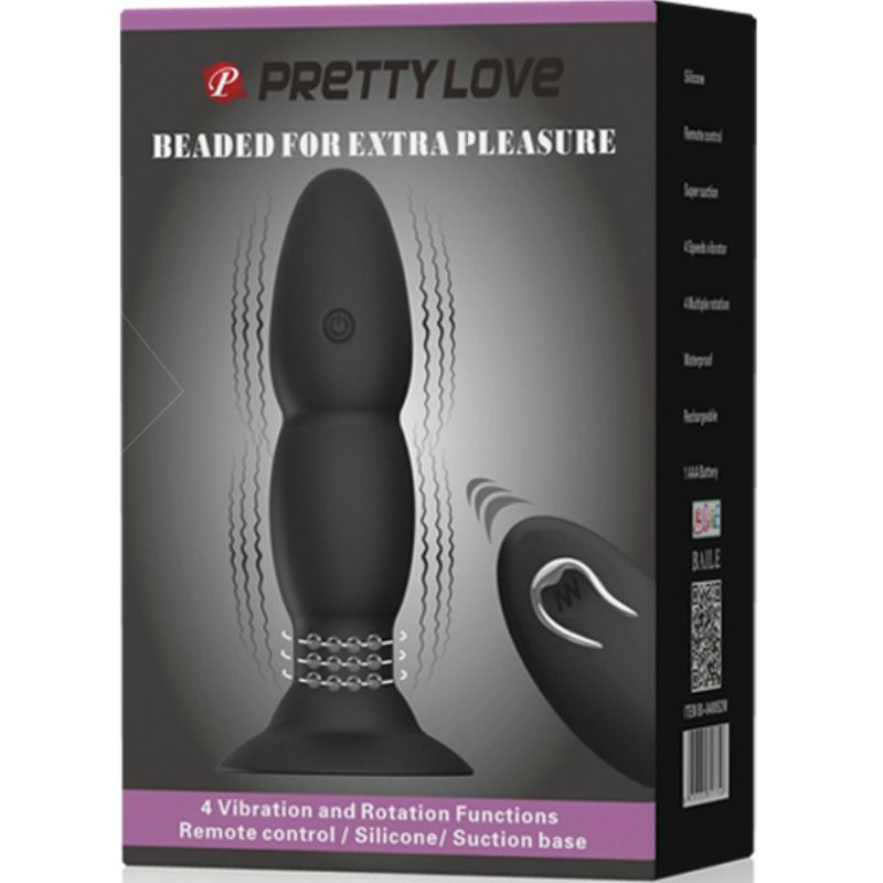 Remote Control Vibrating Rotation Plug