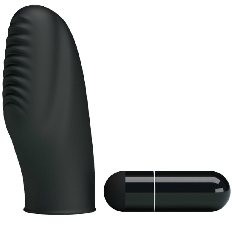 Flirtation Stanford Black Vibrating Thimble