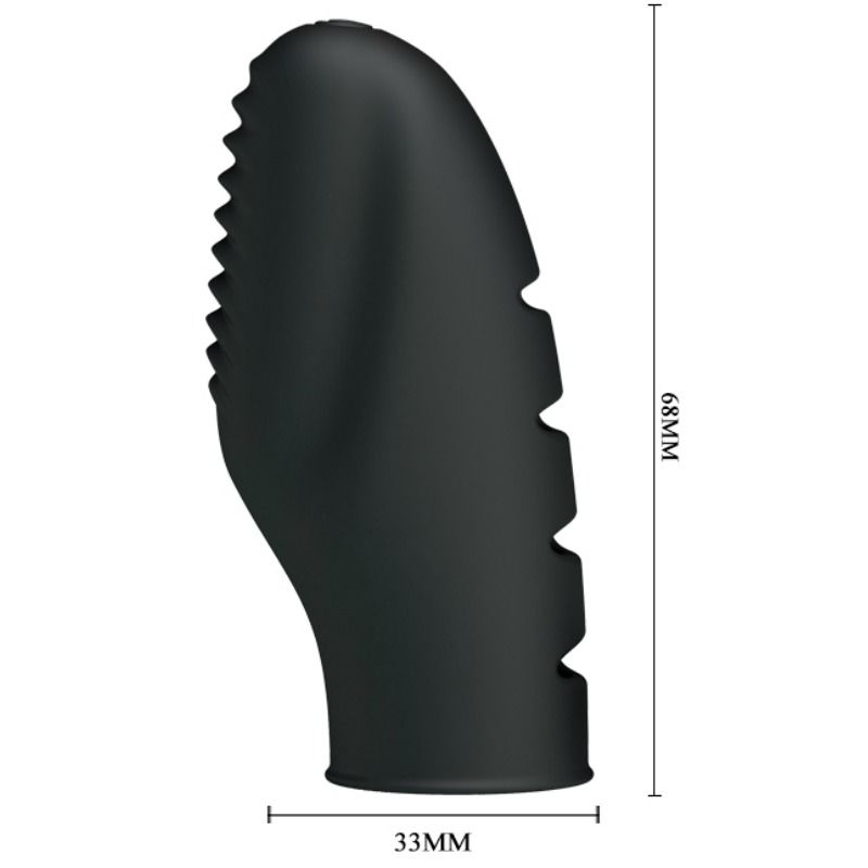 Flirtation Stanford Black Vibrating Thimble