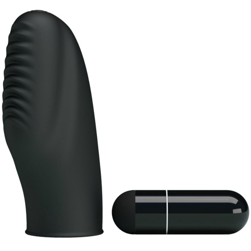 Flirtation Stanford Black Vibrating Thimble