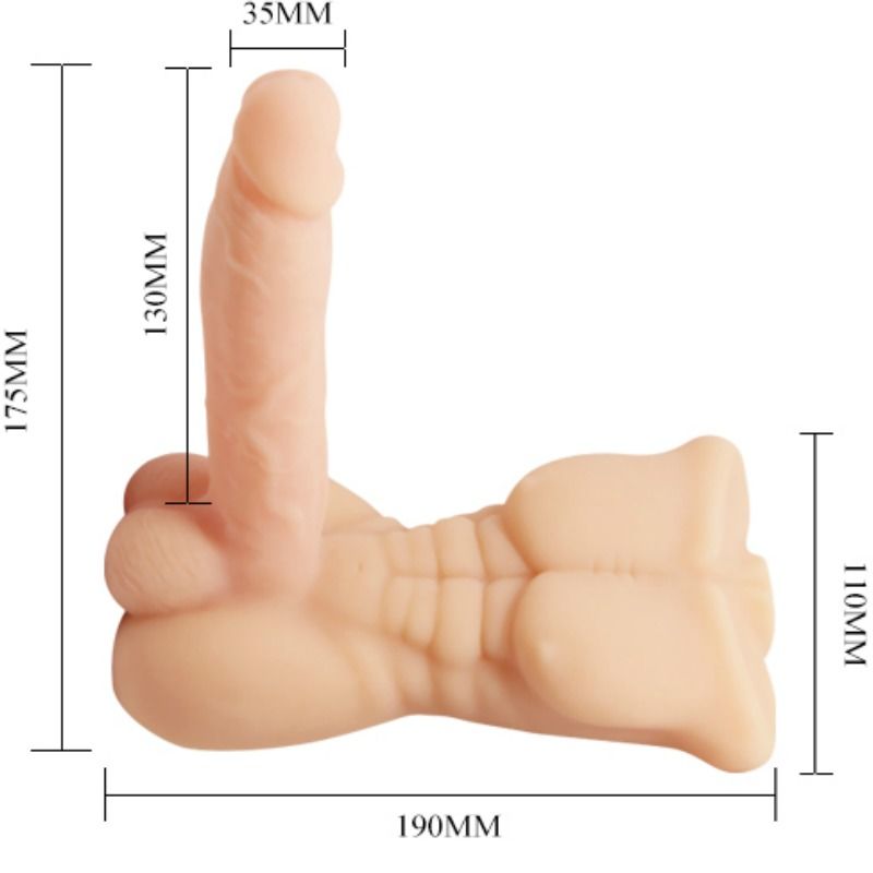 Temptation Bigger Man Vibrating Sex Toy