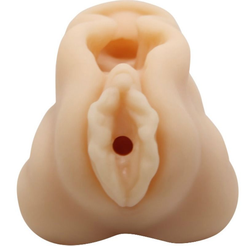 Mini Realistic Vagina Lips Masturbator