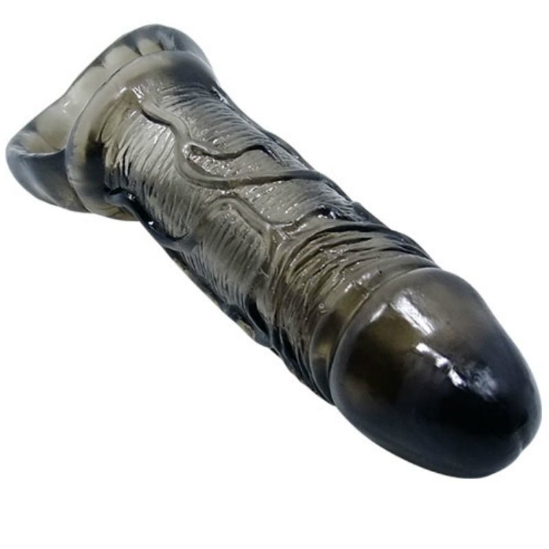 Penis Extension Sheath with Testicular Strap