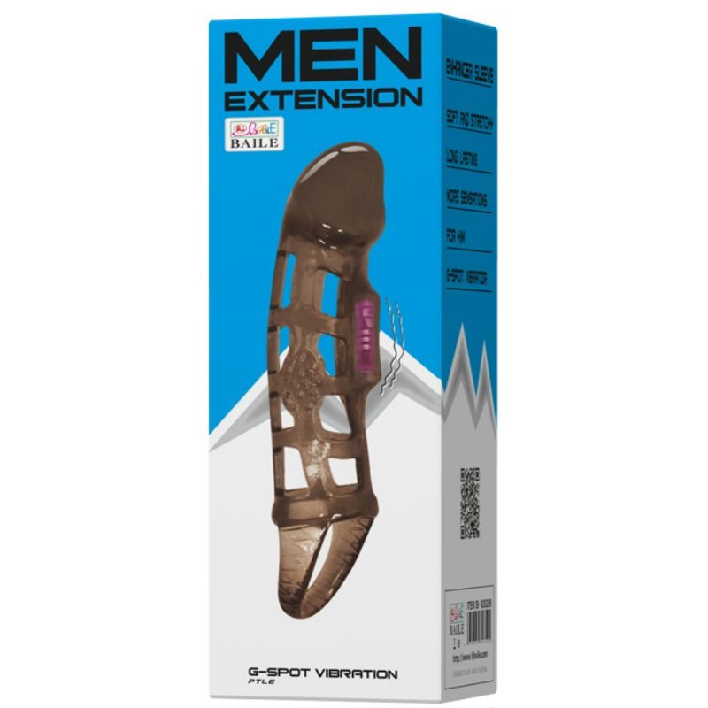 Vibrating Penis Extension Sleeve 13.5cm
