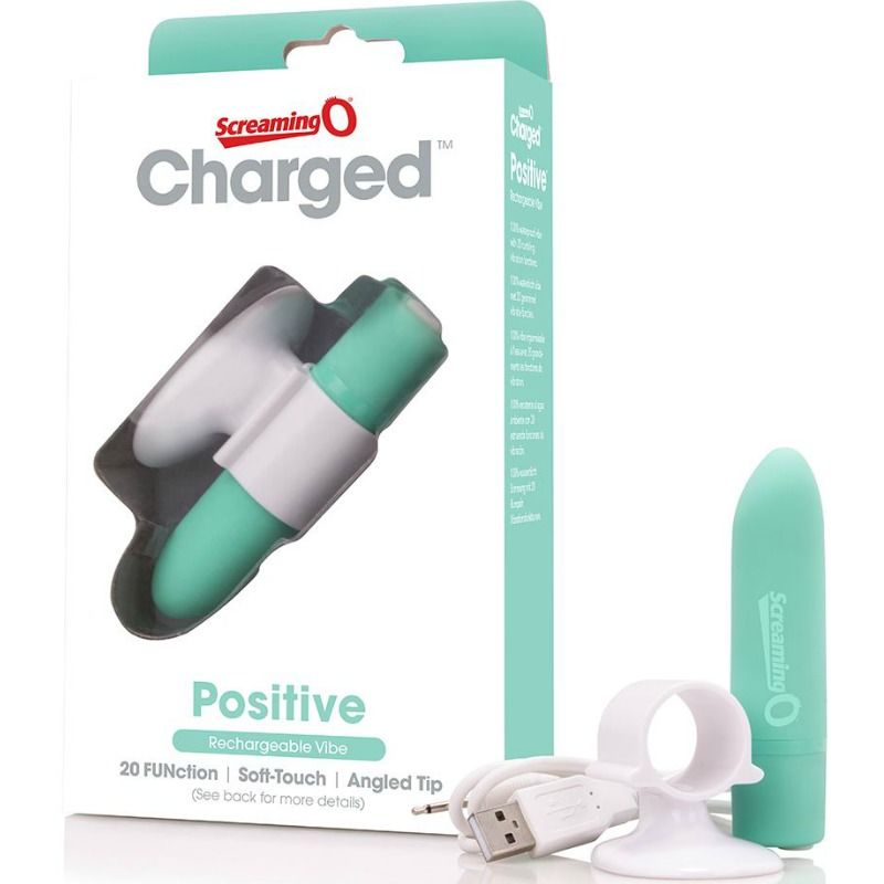 Vibrador de Masaje Verde Recargable
