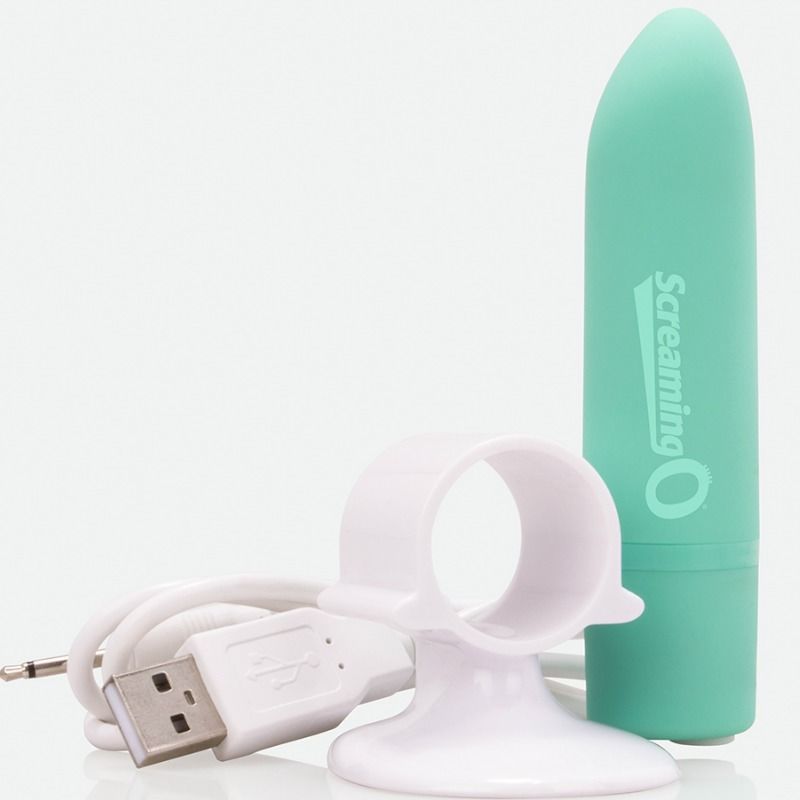 Vibrador de Masaje Verde Recargable