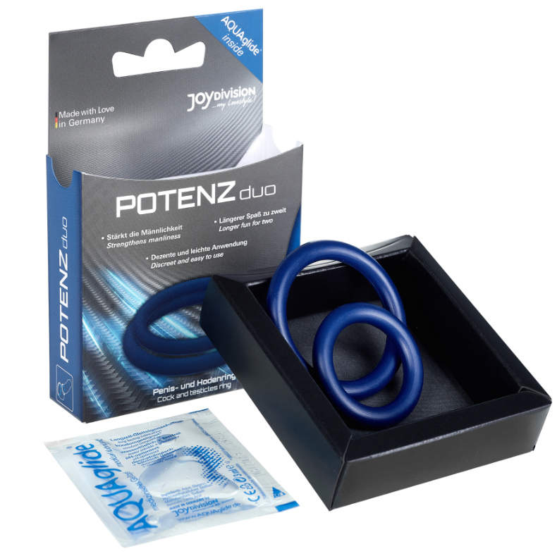 Blue Rings Medium Sex Toy