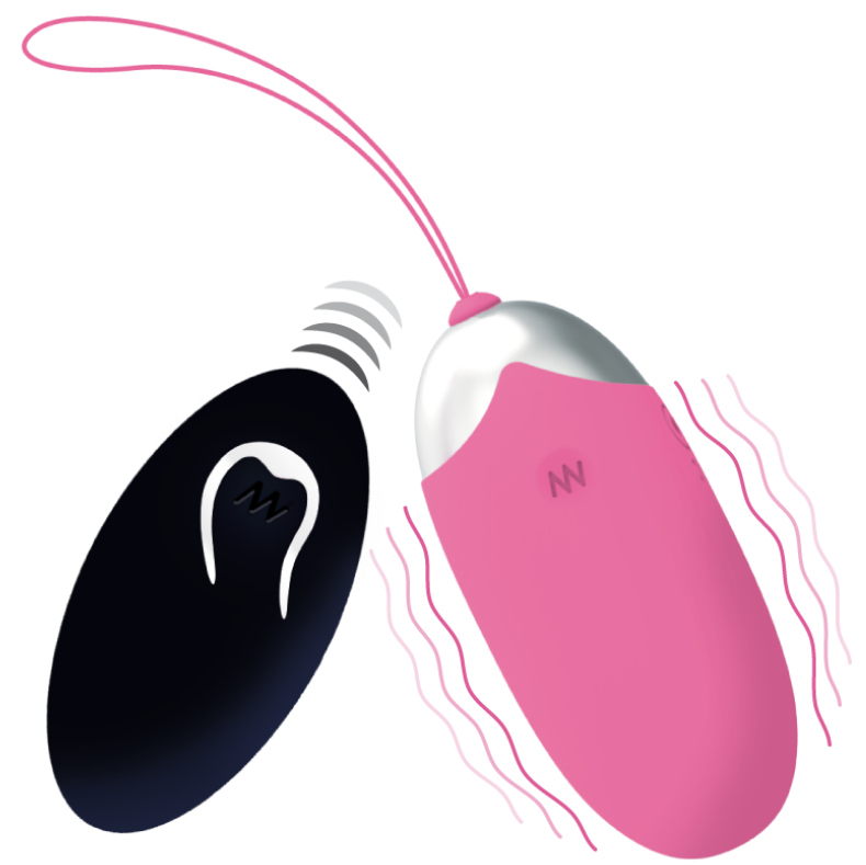 Ovo Vibratório com Controlo Remoto Flippy II - Rosa