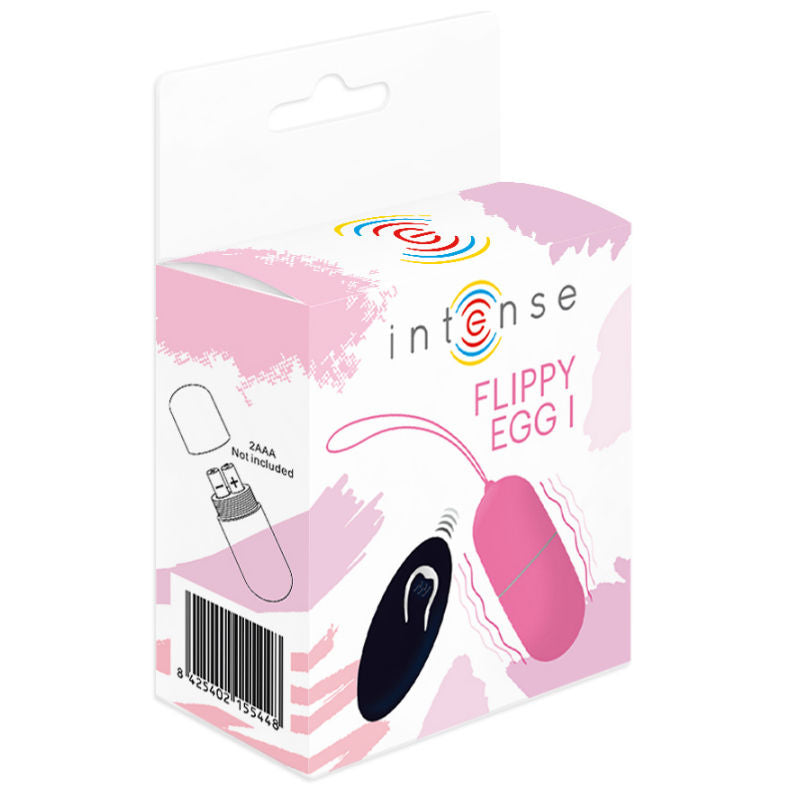 Flippy I Huevo Vibrador a Control Remoto Rosa