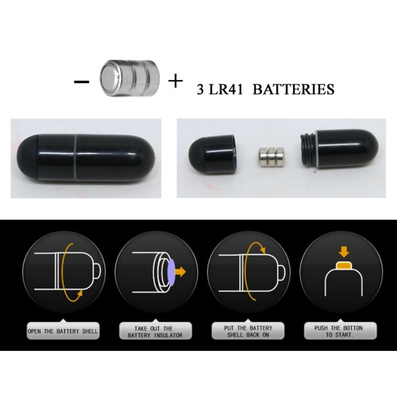 Cubierta para Pene en Forma de Conejo Negro 16,5 cm