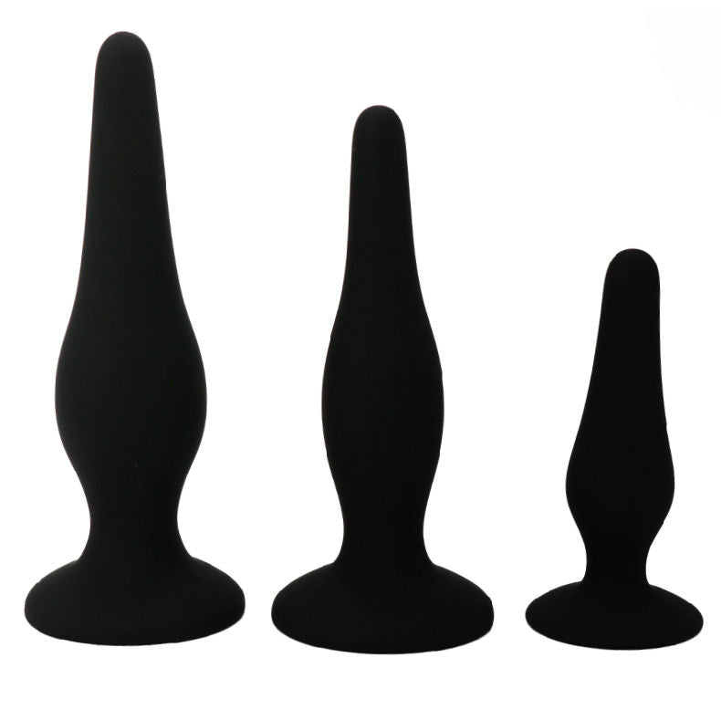 Silicone Anal Plugs Beginner Kit