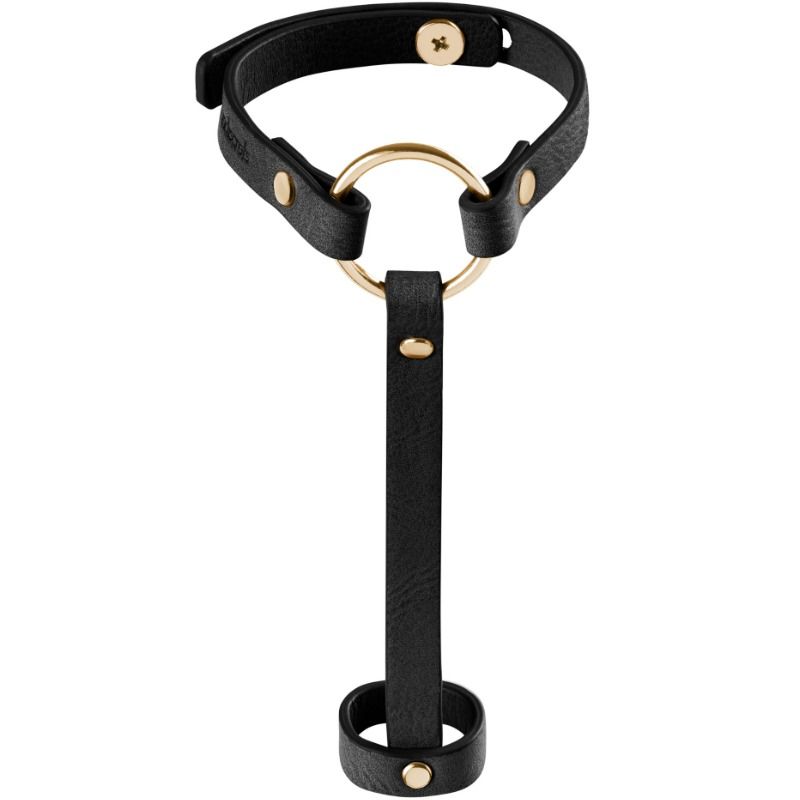 Maze Black Hand Harness Bracelet