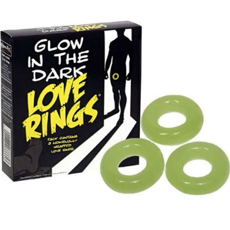 Pack de 3 Anillos Fluorescentes para Erección