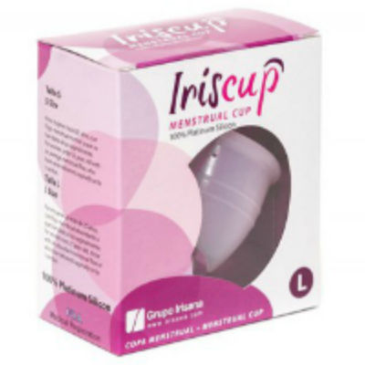 Copa Menstrual Grande Rosa + Bolsa Esterilizadora