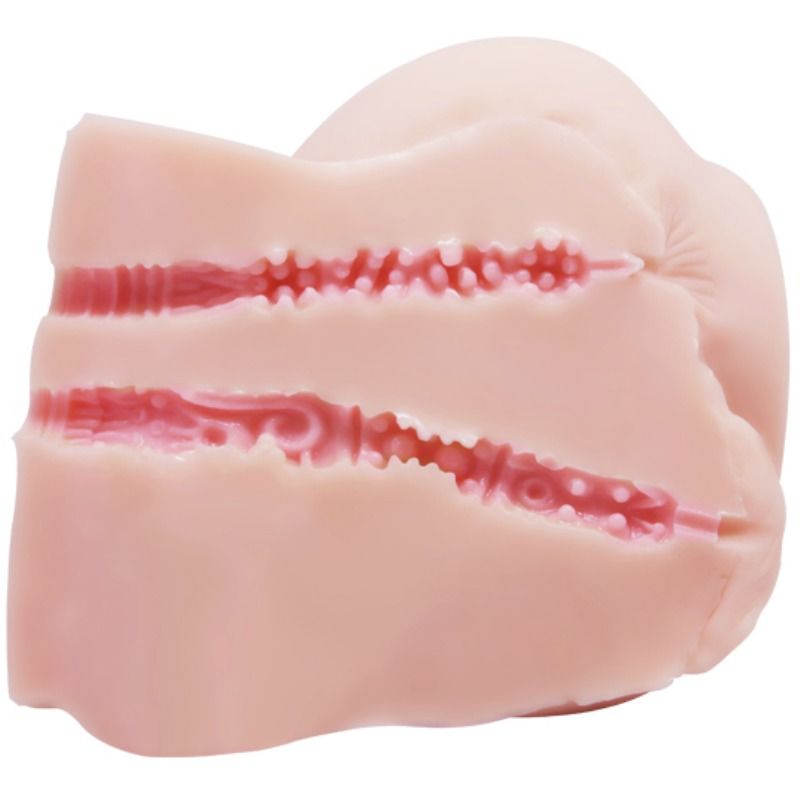 Dual Entry Realistic Vibrating Masturbator