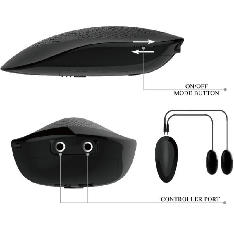 Realistic Dual Entry Vibrating Masturbator