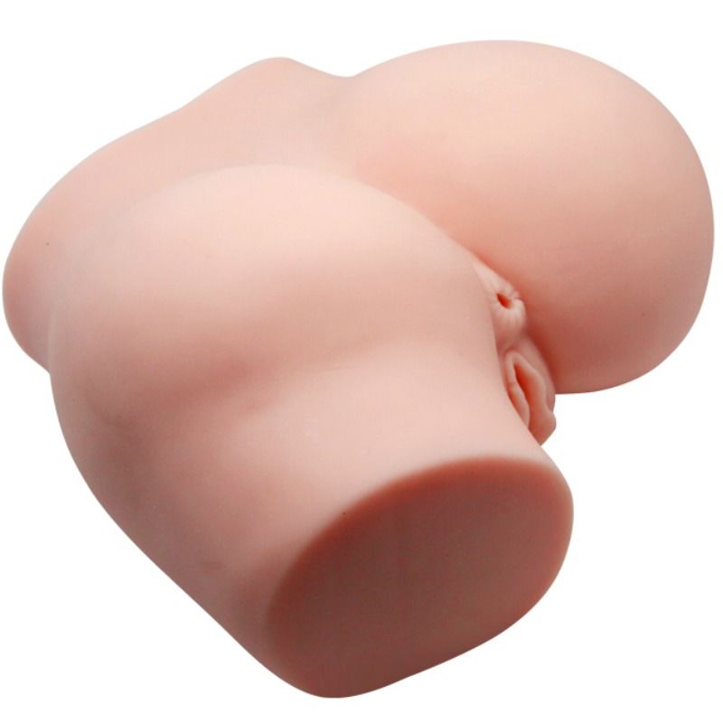 Realistic Dual Entry Vibrating Masturbator