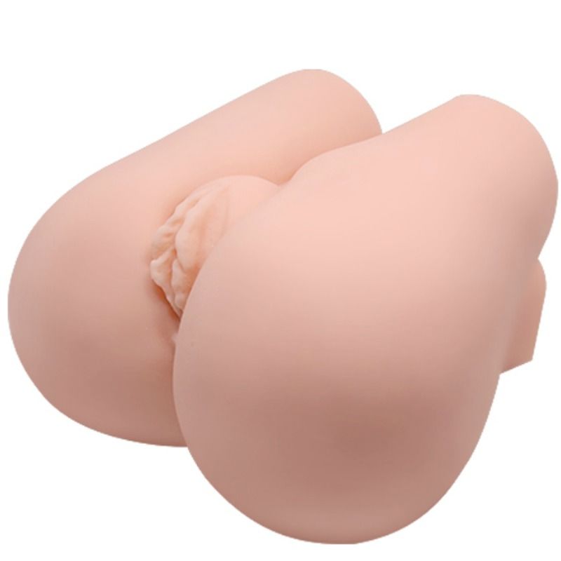 Realistic Dual-Entry Vibrating Masturbator
