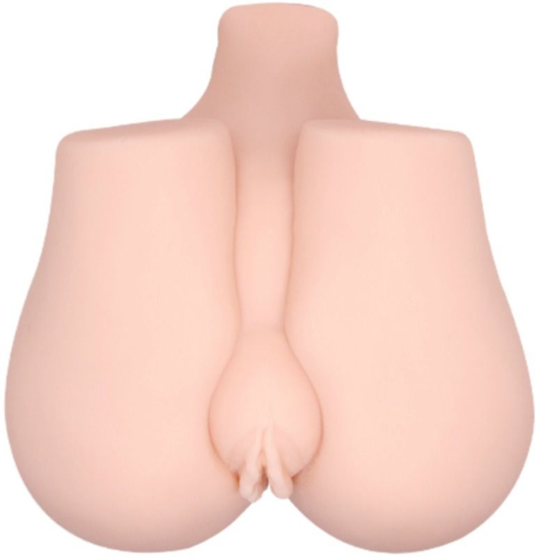 Realistic Dual-Entry Vibrating Masturbator