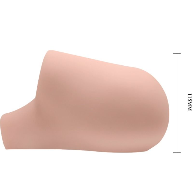 Realistic Dual-Entry Vibrating Masturbator