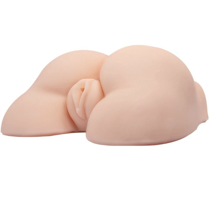 Realistic Dual Entry Vibrating Masturbator
