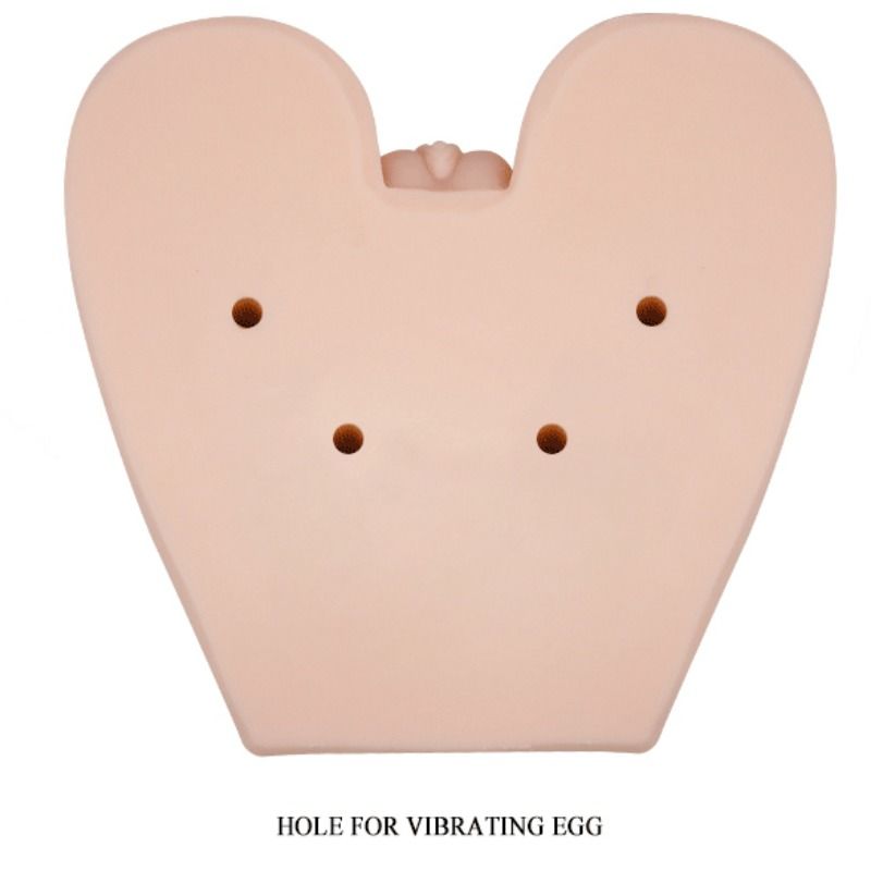 Realistic Dual Entry Vibrating Masturbator