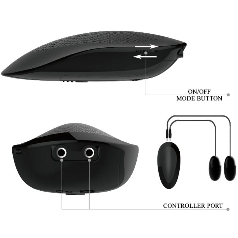 Realistic Dual Entrance Vibrating Masturbator
