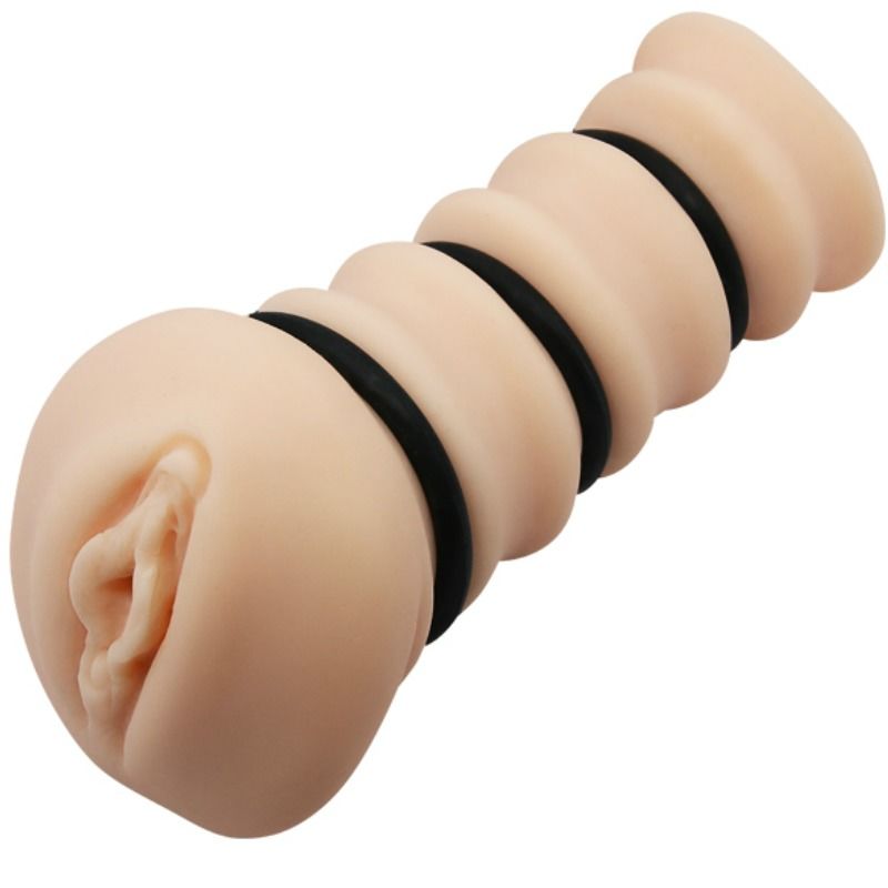Realistic Vagina Masturbator With Rings