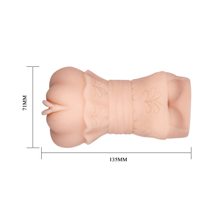 Masturbador Vaginal de Piel Acuática Modelo 2