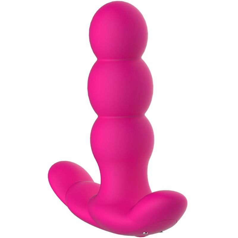 Remote Control Pearl Anal Vibrator - Black