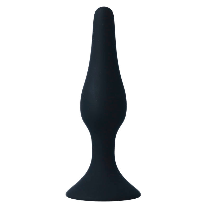 Anal Level 4 Black Butt Plug 15.5cm
