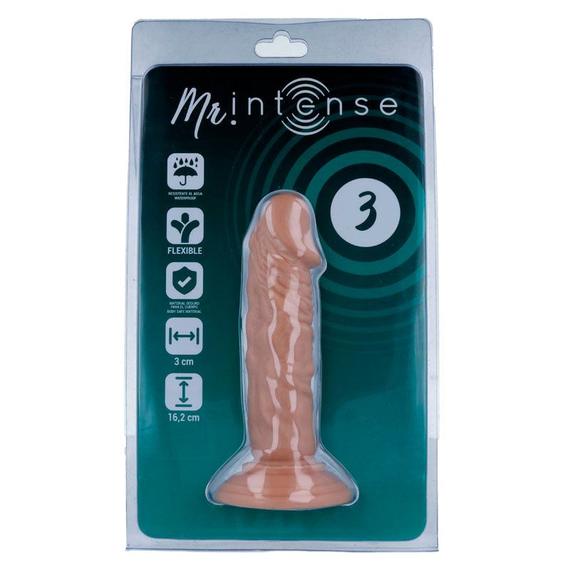Realistic 16.2cm Triple Cock Ring