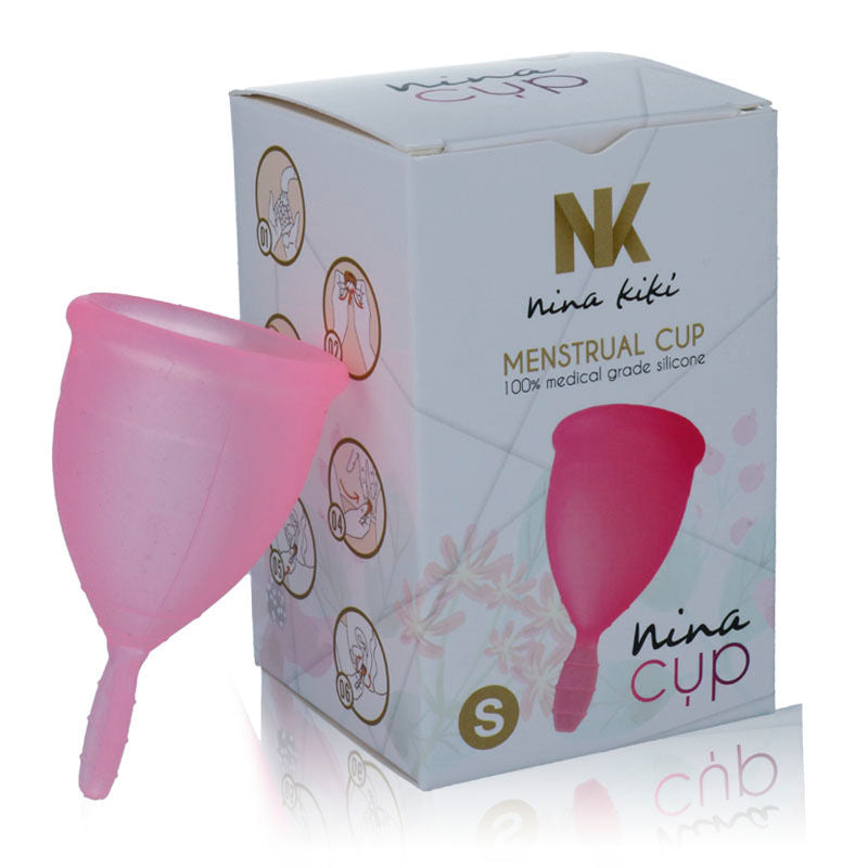 Copo Menstrual Rosa Tamanho S