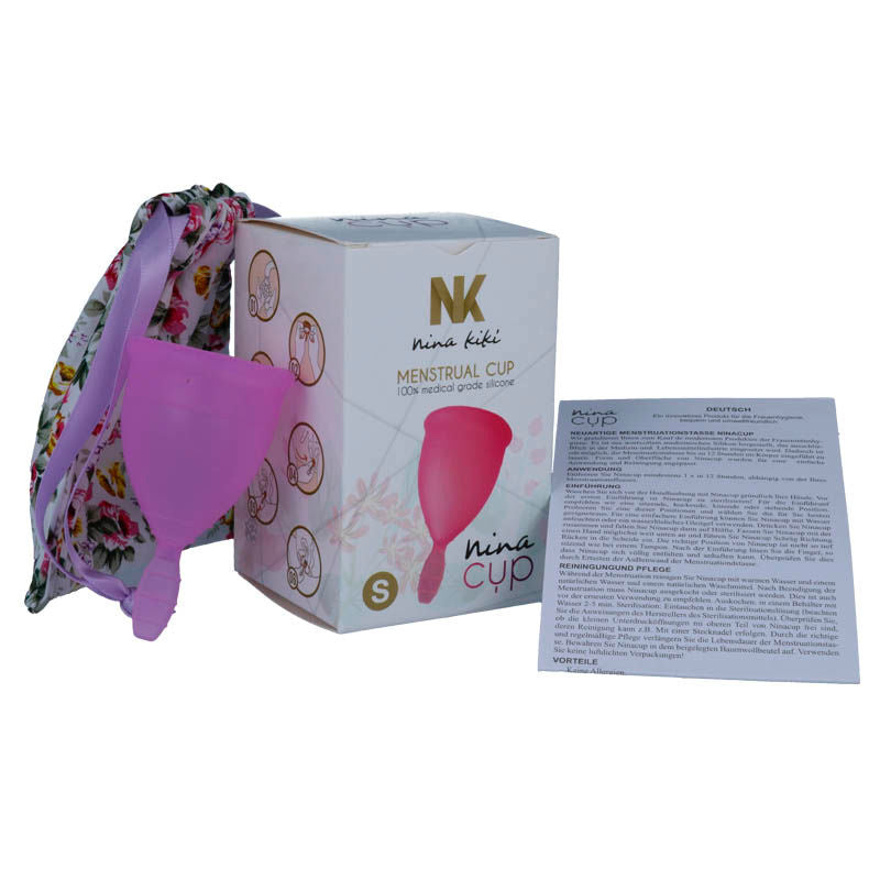 Copo Menstrual Roxo - Tamanho S
