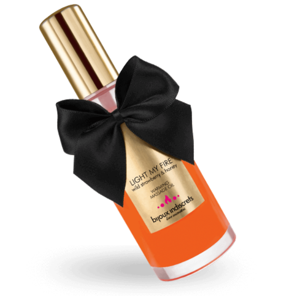 Strawberry Heat Effect Massage Oil