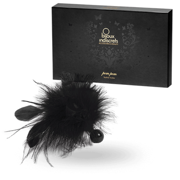 Plumeiro de Pompons com Penas para Lingerie